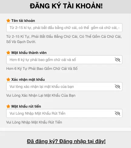 Tài khoản nhanh chóng và an toàn với 181BET Đăng ký